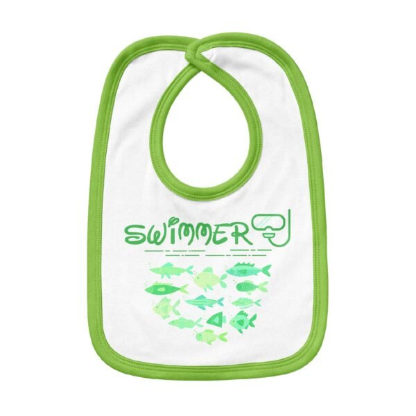 Underwater Swimming Baby Bibs-Blue - Image 2