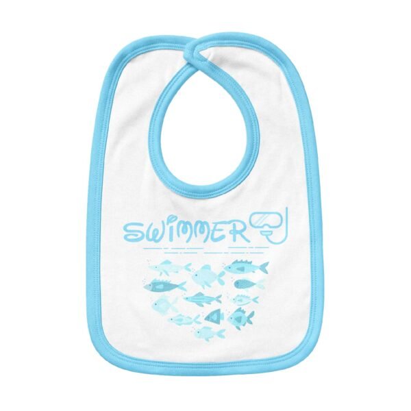 Underwater Swimming Baby Bibs-Blue