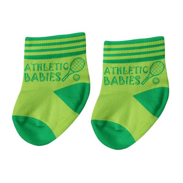 Baby Socks-Tennis rackets Purple - Image 5