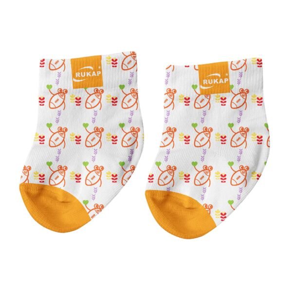 Baby Socks-Lovely rugby Green - Image 3