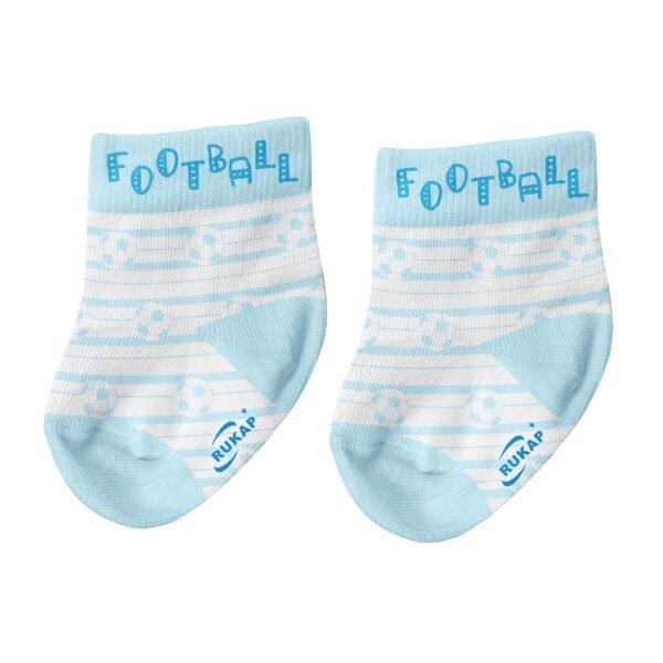 Baby Socks-Soccer lines Green - Image 5