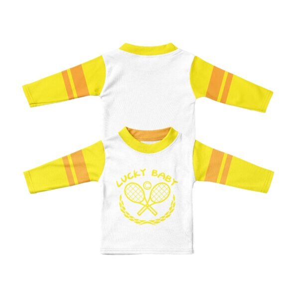 Long Sleeves Round Neck Shirt-Lucky Baby Blue Edition - Image 2