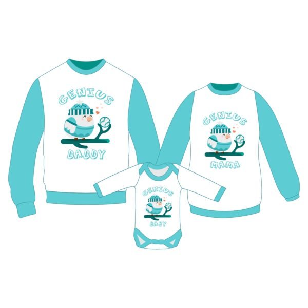 Parent-Child Outfit-Cute family