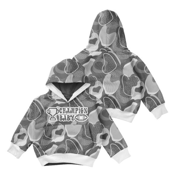 Sweat Shirts-Blue print champion baby - Image 2